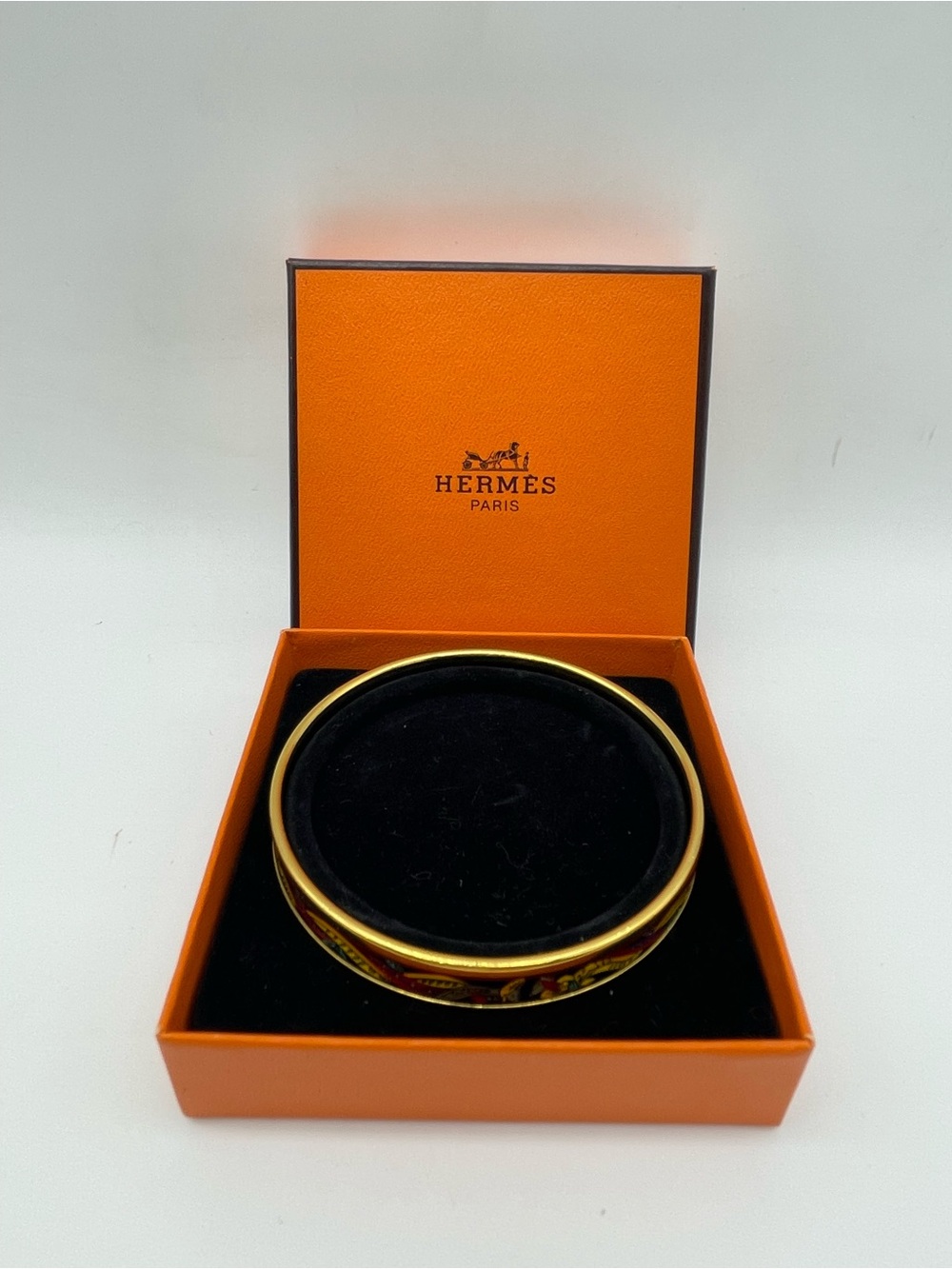 Hermes Enamel Bangle